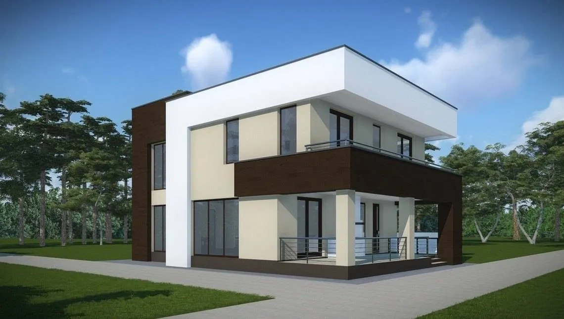 Проєкт Двоповерхового будинку Himonas Домокомплект №1096 (162 м²)