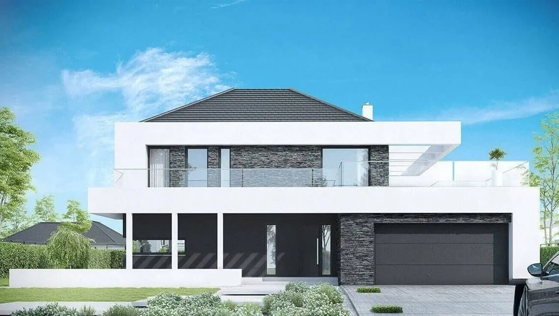 Проєкт Двоповерхового будинку Rodopi Домокомплект №1097 (370.4 м²)