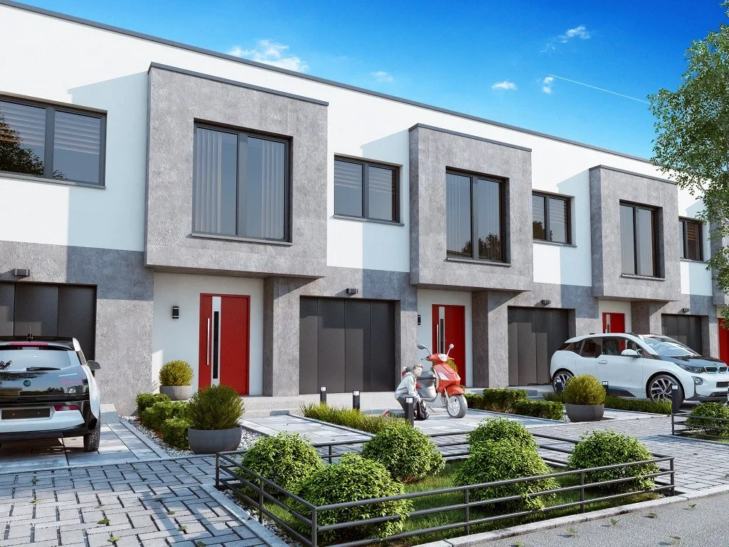 Двоповерховий Таунхаус Проєкт Navia Домокомплект №4015 (200 м²)